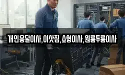개인용달이사,이삿짐,소형이사,원룸투룸이사