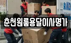 춘천원룸용달이사명가