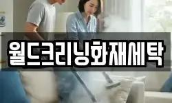 월드크리닝화재세탁