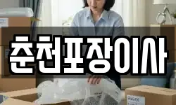 춘천포장이사