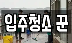 입주청소 꾼