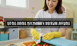 입주청소.이사청소.반려견냄새제거.방충망교체.사무실청소