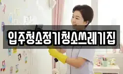 입주청소정기청소쓰레기집