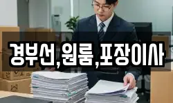 경부선,원룸,포장이사