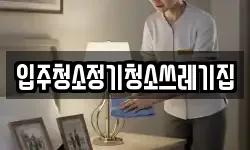 입주청소정기청소쓰레기집