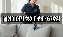 일산에어컨 청소 다하다 67호점