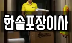 한솔포장이사