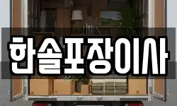 한솔포장이사