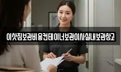 이삿짐보관비용컨테이너보관이사실내보관창고