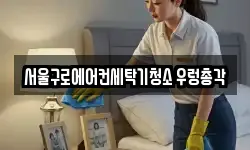 서울구로에어컨세탁기청소 우렁총각