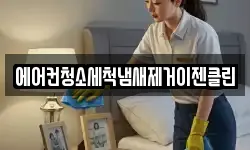 에어컨청소세척냄새제거이젠클린