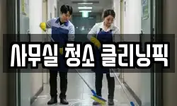 사무실 청소 클리닝픽