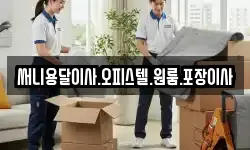 써니용달이사.오피스텔.원룸.포장이사