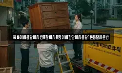 경기도 남양주시 수석동 이사,용달이사,포장이사,원룸이사,보관이사