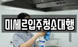 미세르입주청소대행