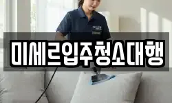 미세르입주청소대행