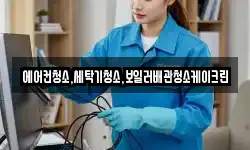 에어컨청소,세탁기청소,보일러배관청소케이크린