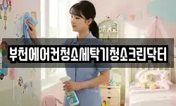 부천에어컨청소세탁기청소크린닥터