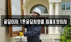 용달이사,1톤용달차화물,원룸포장이사