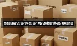 원룸이사용달이사사무실이사1톤용달소형이사화물운반오피스텔
