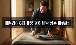 매트리스 소파 카펫 청소 세탁 전문 아로클린