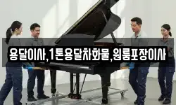 용달이사,1톤용달차화물,원룸포장이사