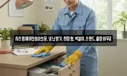 시스템에어컨청소전문,냉난방기,천장형,벽걸이,스텐드,출장비무료