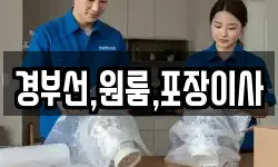 경부선,원룸,포장이사