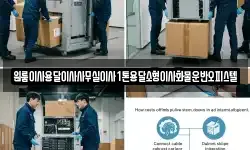 원룸이사용달이사사무실이사1톤용달소형이사화물운반오피스텔