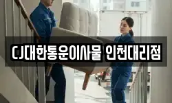 CJ대한통운이사물 인천대리점
