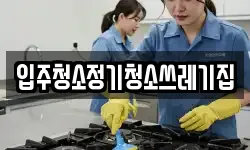 입주청소정기청소쓰레기집