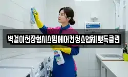벽걸이천장형시스템에어컨청소업체뽀득클린