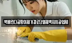 벽베란다곰팡이제거결로단열재벽지시공업체