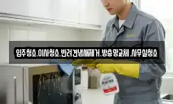 입주청소.이사청소.반려견냄새제거.방충망교체.사무실청소