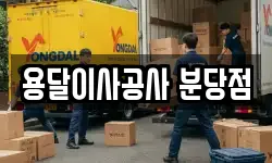 용달이사공사 분당점