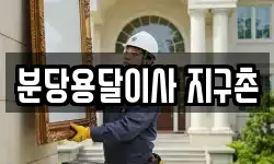 분당용달이사 지구촌