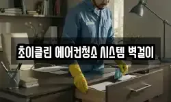 초이클린 에어컨청소 시스템 벽걸이