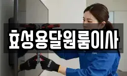 효성용달원룸이사