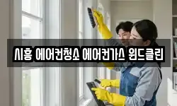 시흥 에어컨청소 에어컨가스 윈드클린