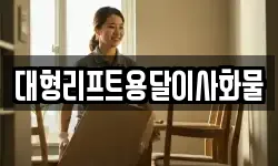 대형리프트용달이사화물