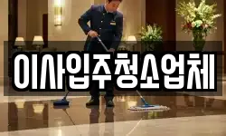 이사입주청소업체