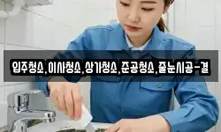 입주청소,이사청소,상가청소,준공청소,줄눈시공-결