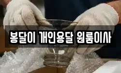 봉달이 개인용달 원룸이사