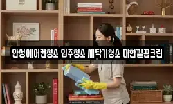 안성에어컨청소 입주청소 세탁기청소 대한깔끔크린