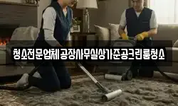 청소전문업체공장사무실상가준공크린룸청소