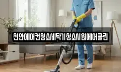 천안에어컨청소세탁기청소시원에어클린