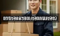 이삿짐보관비용컨테이너보관이사실내보관창고
