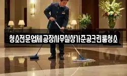 청소전문업체공장사무실상가준공크린룸청소