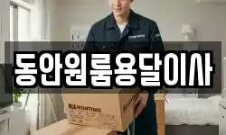 동안원룸용달이사