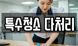 특수청소 다처리